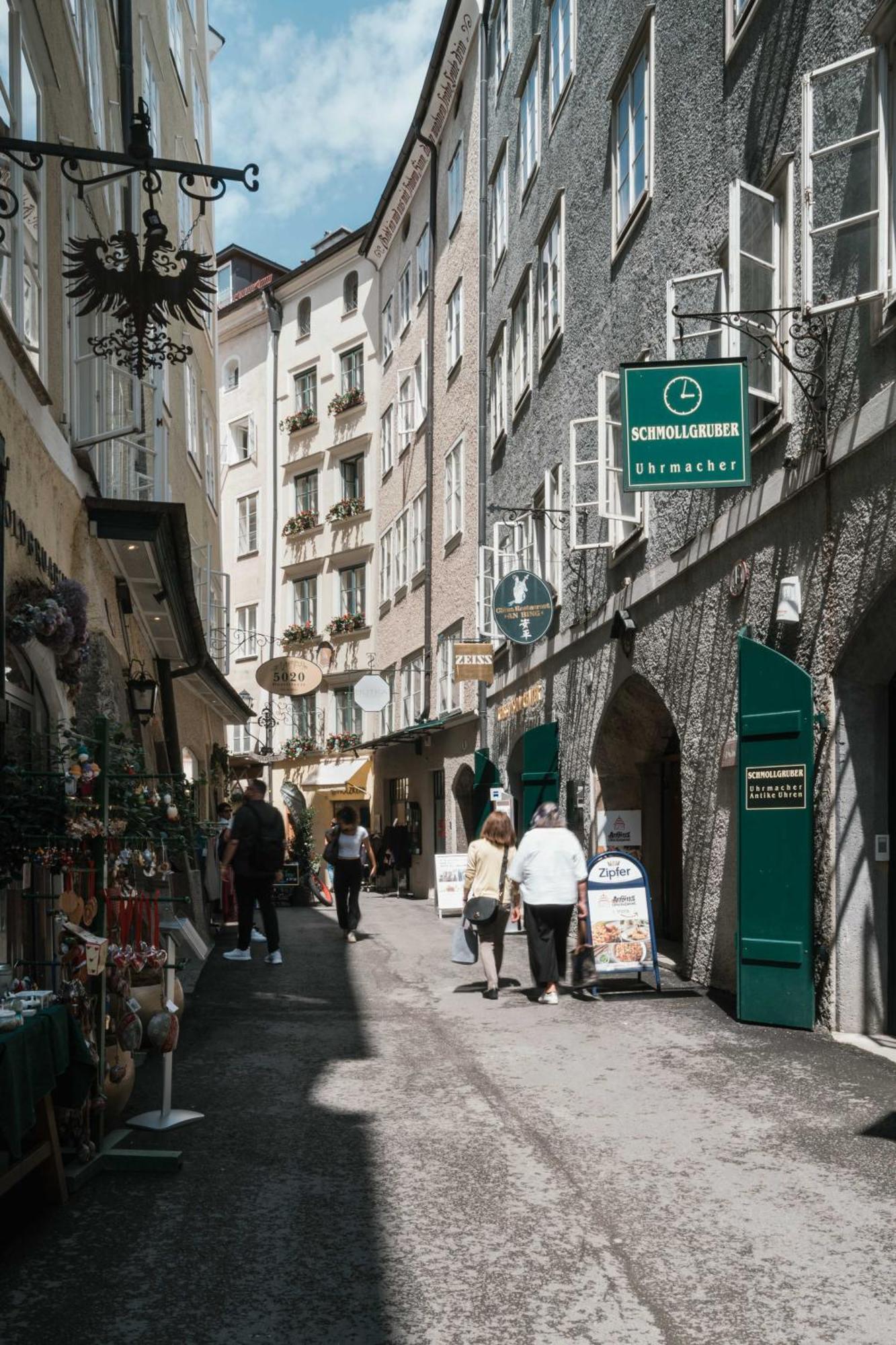 Ferienwohnung Altstadt-App. Domblick! Salzburg Exterior foto